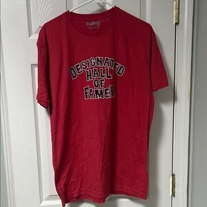 COPY - Red Designated Hall of Famer T-Shirt